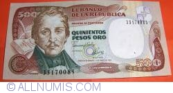 Image #1 of 500 Pesos Oro 1993 (4. I.)