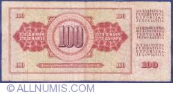 Image #2 of 100 Dinari 1981 (4. XI.)