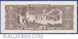 Image #2 of 5 Cruzeiros ND(1964)
