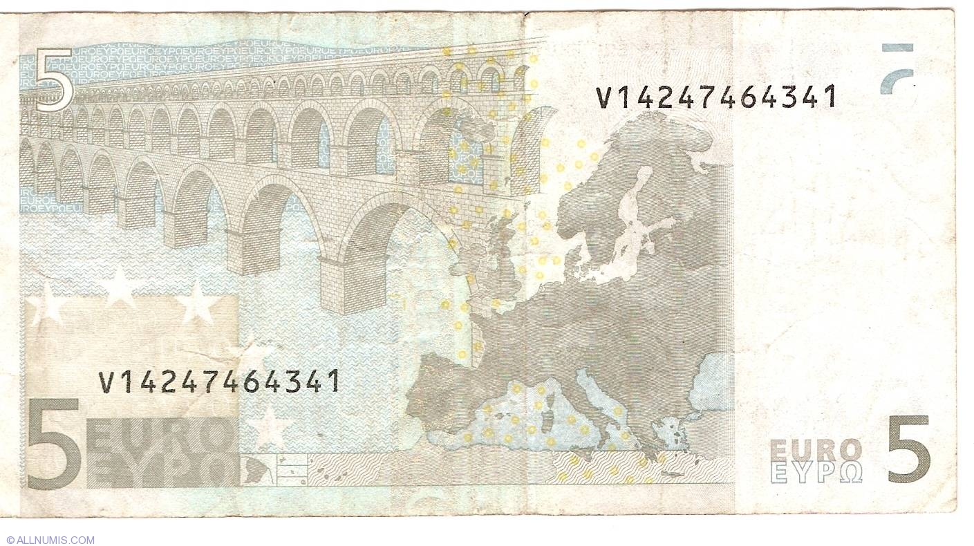 European Union - Spain 5 Euros Banknote, 2013, P-20v, UNC