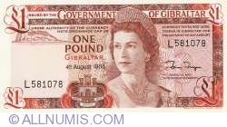 Image #1 of 1 Pound 1988 (4. VIII.)
