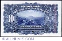 Image #2 of 10 Dinara 1920 SPECIMEN