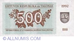 500 (Talonas) 1992