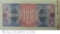 Image #2 of 100 Pesetas 1878 (1. I.) - Replica