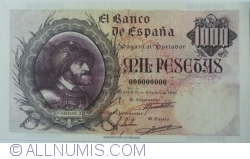 Image #1 of 1000 Pesetas 1940 (21. X.) - Replica