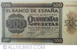 Image #1 of 500 Pesetas 1936 (21. XI.) - Replica