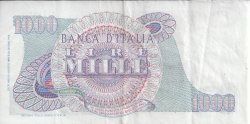Image #2 of 1000 Lire 1965 (10. VIII.)