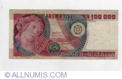 100000 Lire Italiene 1980