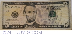 Image #1 of 5 Dolari 2006 (A1)