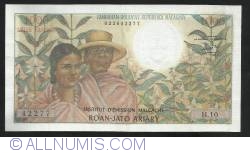 Image #1 of 1000 Franci = 200 Ariary ND (1966)