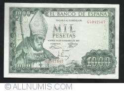 Image #1 of 1000  Pesetas  1965 (19. XI.)