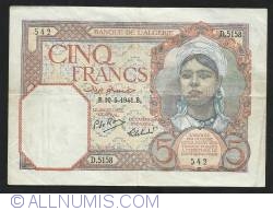 Image #1 of 5  Francs 1941 (10. V.)