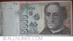 Image #1 of 5000 Pesetas 1992 (1996)