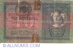 10 Korona ND (1919 - old date 1904)