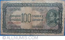 Image #1 of 100 Dinari ND(1944)