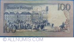 Image #2 of 100 Escudos 1984 (31. I.) - signatures Manuel Jacinto Nunes/ Emílio Rui da Veiga Peixoto Vilar
