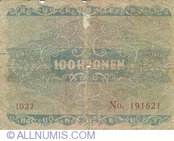 Image #2 of 100 Coroane 1922 (7. I.)