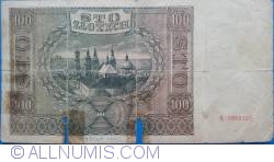 Image #2 of 100 Zlotych 1941 (1. VIII.)