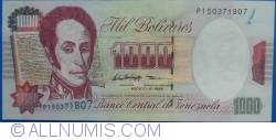 Image #1 of 1000 Bolivares 1998 (6. VIII.)