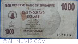 Image #1 of 1000 Dollars 2006 (1. VIII.)