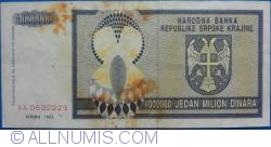 Image #1 of 1 000 000 Dinari 1993