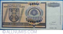 Image #2 of 1 000 000 Dinari 1993
