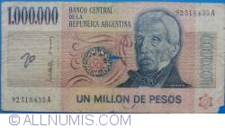 Image #1 of 1 000 000 Pesos ND(1981-1983)