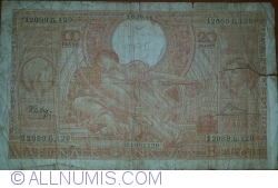 Image #1 of 100 Francs - 20 Belgas 1944 (16. X.)