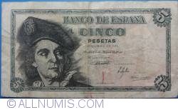 Image #1 of 5 Pesetas 1948 (5. III.)