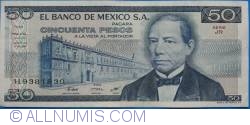 Image #1 of 50 Pesos 1981 (27. I.) - Serie JR