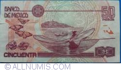 Image #2 of 50 Pesos 1999 (23. IV.) - Serie BX