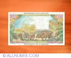 Image #2 of 10 Nouveaux Francs on 500 Francs ND (1967)