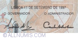 2000 Escudos 1997 (11. IX.) - semnături António José Fernandes de Sousa / Carlos Alberto de Oliveira Cruz