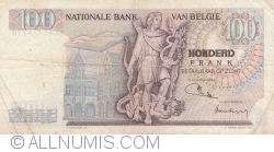 Image #2 of 100 Franci 1971 (27. V.) - semnături Maurice Jordens / Robert Vandeputte