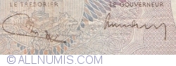100 Franci 1971 (27. V.) - semnături Maurice Jordens / Robert Vandeputte