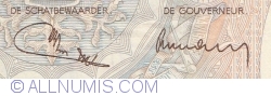 1000 Francs 1973 (10.IV.) - semnături Maurice Jordens / Robert Vandeputte