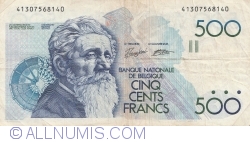 Image #1 of 500 Francs ND  (1982-1998) - signatures Alfons Verplaetse /Jacques Van Droogenbroeck
