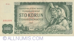 100 Korun 1961