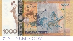 Image #2 of 1000 Tenge  (ТЕНГЕ) ND (2013)