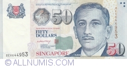 50 Dolari ND (1999) - semnătură Lee Hsieh Loong.