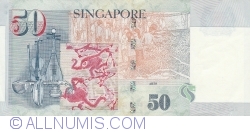 Image #2 of 50 Dollars ND (1999) - signature Lee Hsieh Loong.