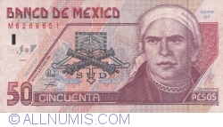 50 Pesos 1998 (17. III.) - Serie BF