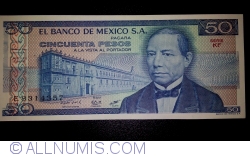 50 Pesos 1981 (27. I.) - Serie KF
