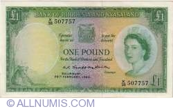 Image #1 of 1 Pound 1960 (26 February)