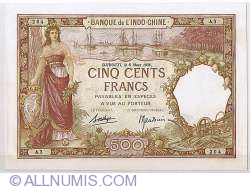 500 Francs 1938