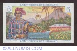 Image #2 of 5 Francs 1950/1960