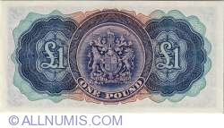 Image #2 of 1 Pound 1957