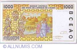 Image #2 of 1000 Francs 1994