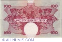 Image #2 of 100 Shillings ND (1962-1963)