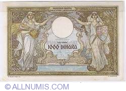 Image #2 of 1000 Dinara 1931 (1. XII.)